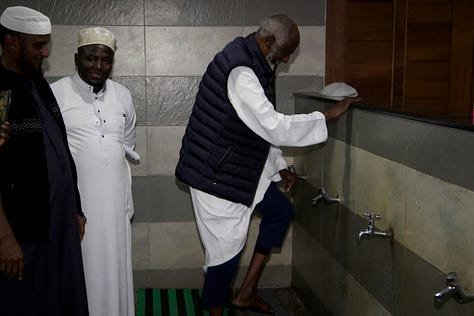 SCCAI interfaith dialogue coordinators visiting Adams Masjid, Nairobi