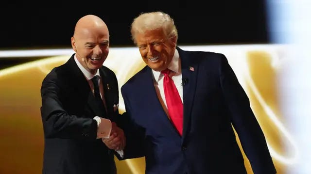 Donald Trump on Folarin Balogun ban: Trump confam say e ask Fifa to review  Balogun ban as Uefa express shock ova decision - BBC News Pidgin