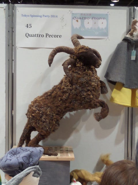 Needle felted Ram Needle felted Ram