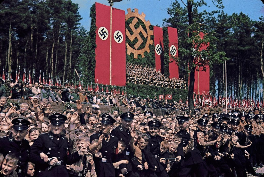 Nazi Propaganda and the Myth of 'Aryan' Invincibility | Color Photos