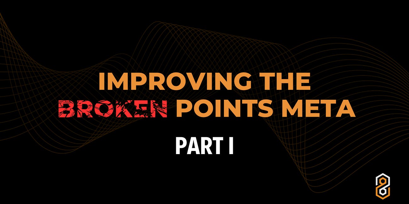 Points Systems: The Good, The Bad, and How To Improve Them