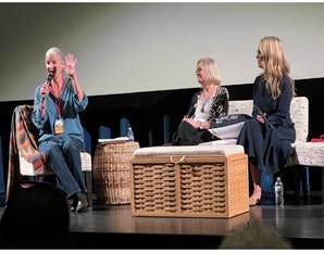 A group of women sitting on a stage
AI-generated content may be incorrect. A group of women sitting on a stage
AI-generated content may be incorrect.