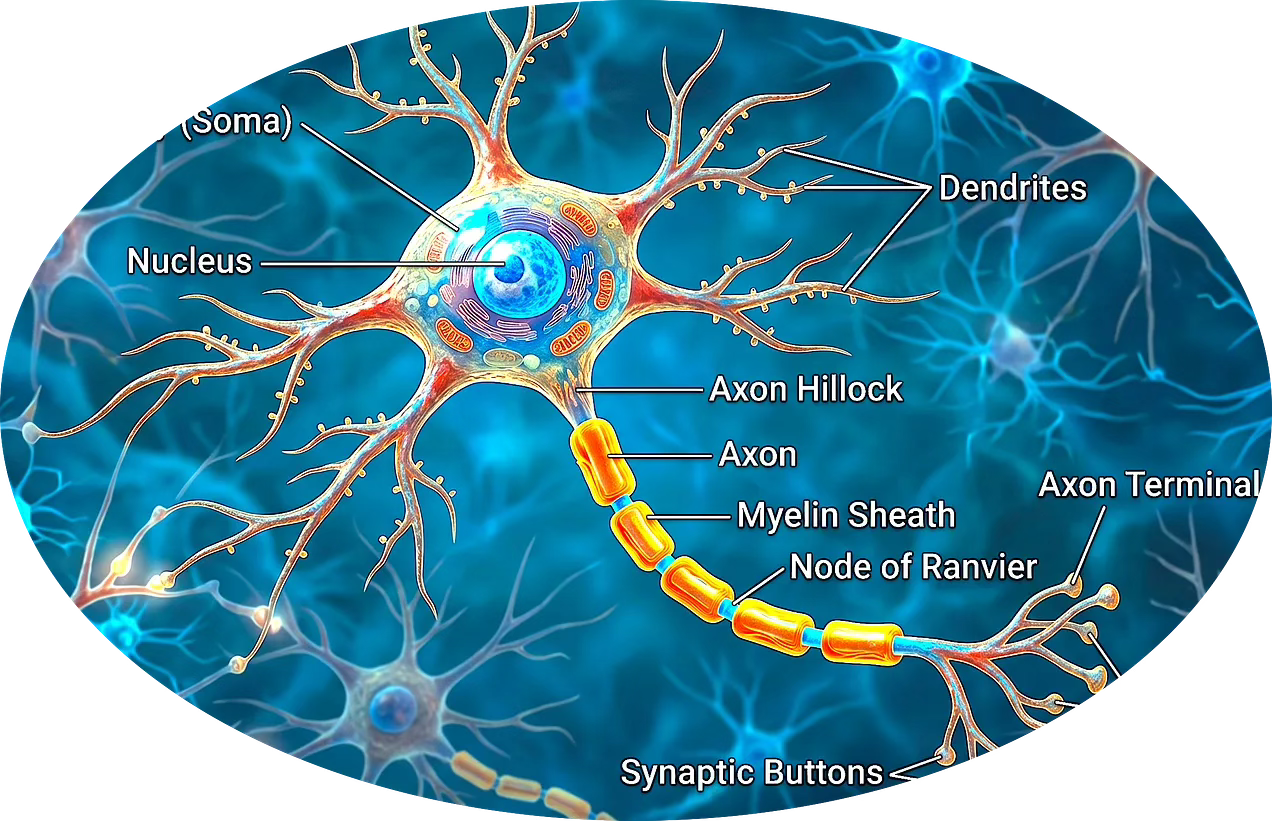 Biological neurons are the fundamental building blocks of the entire nervous system including the brain. They responsible for receiving, processing, and transmitting information throughout the body. Biological neurons are the fundamental building blocks of the entire nervous system including the brain. They responsible for receiving, processing, and transmitting information throughout the body.