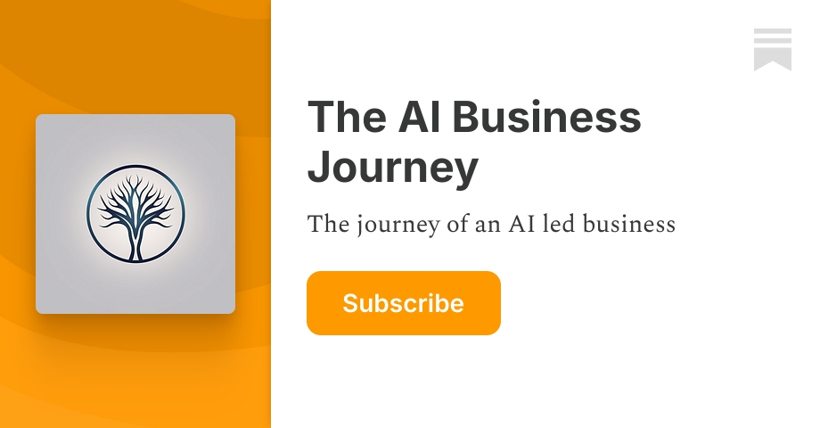 The AI Business Journey | Boss Man | Substack