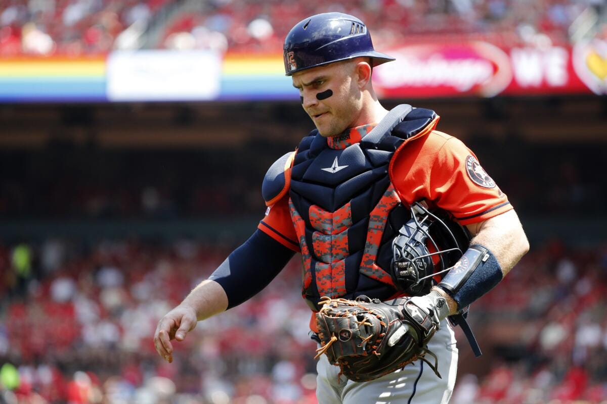 Angels quiet at trade deadline except to acquire catcher Max Stassi - Los  Angeles Times