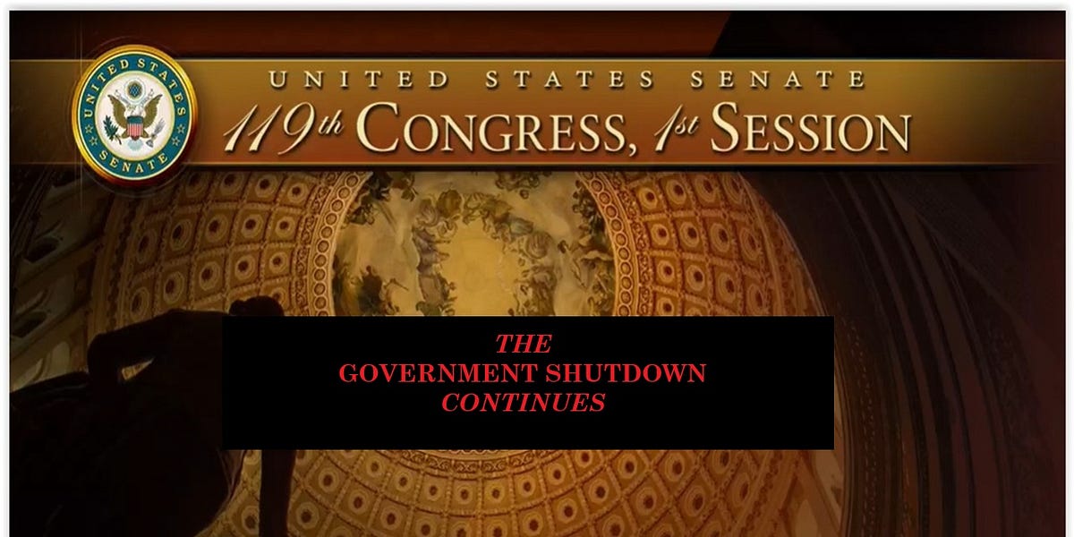 Senate Floor 11.10.25: Streams, Facts, Before & After