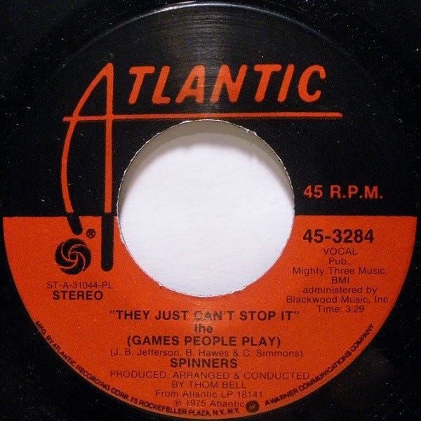 They Just Can't Stop It The (Games People Play), Primary, 1 of 2