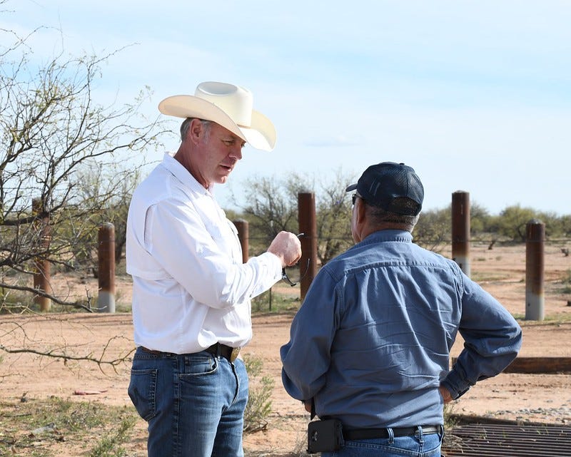 Ryan Zinke inspects the frontier.