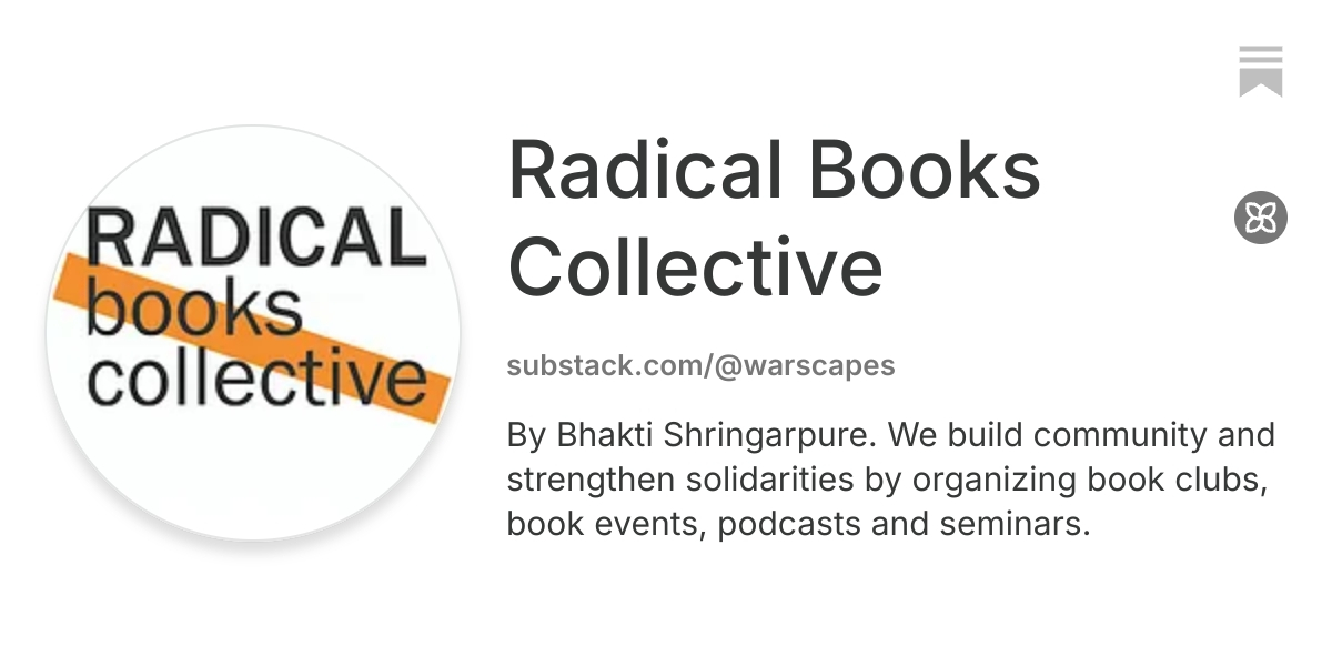 Radical Books Collective | Substack