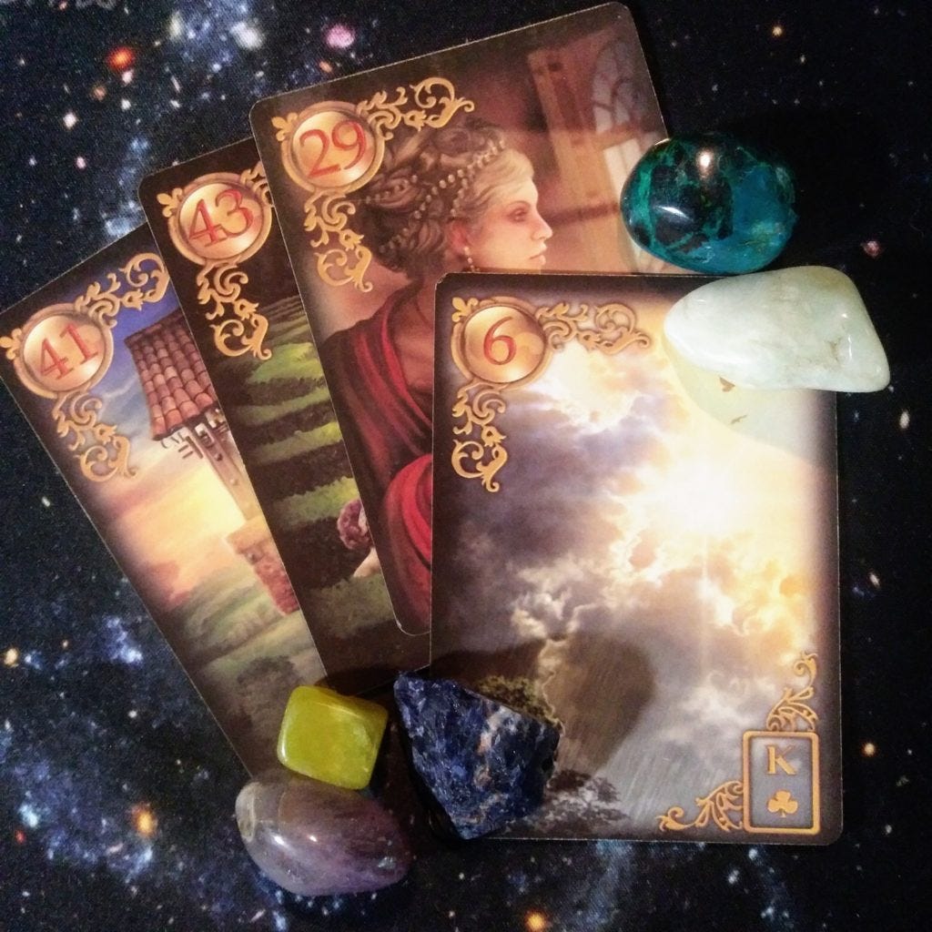 A Message from the Universe ~ Too Much Detail, Multiple Gilded Reverie Oracle Cards