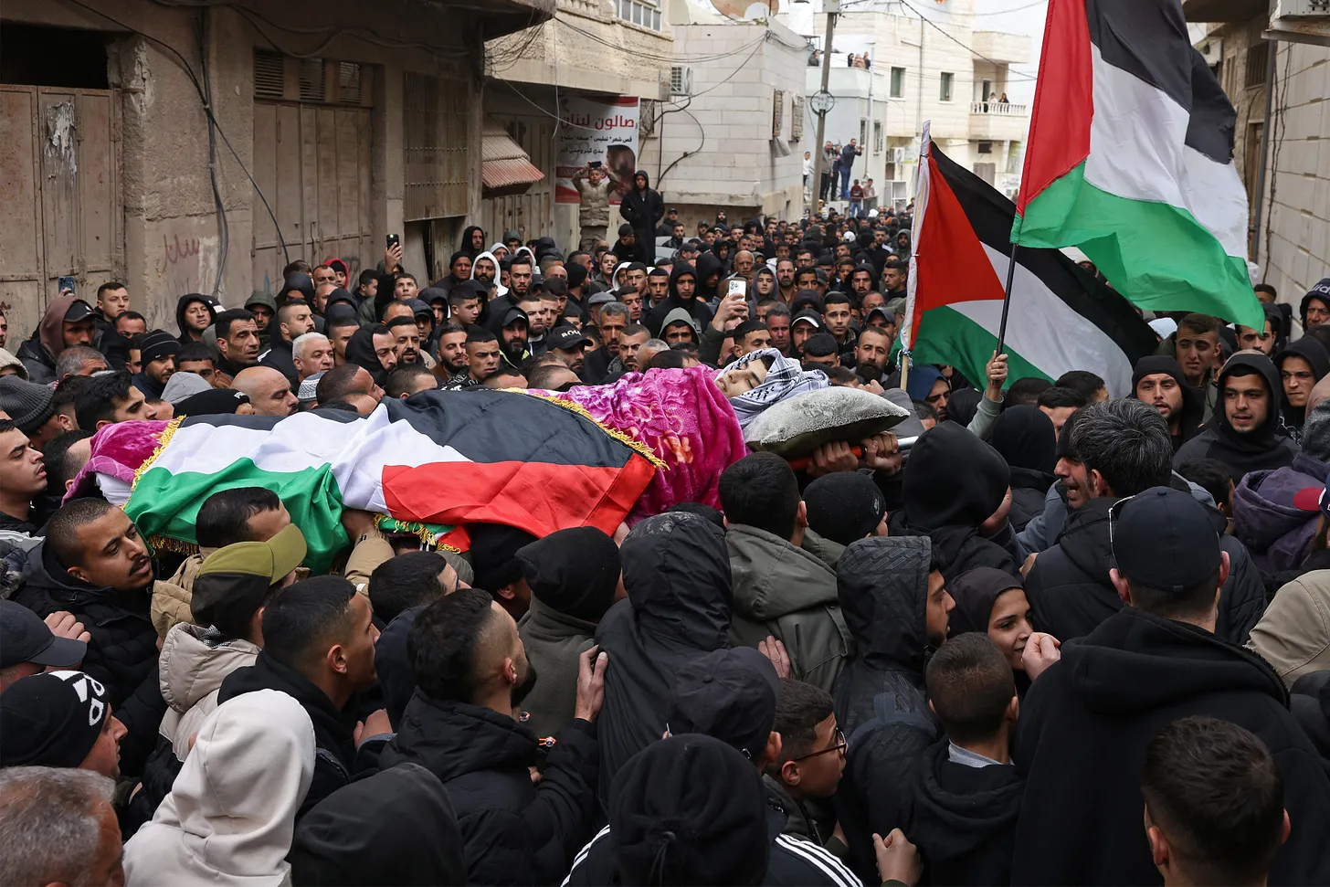 Funeral for Palestinian youth killed by Israelis