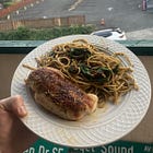 Sun-Dried Tomato Pesto Pasta with Grandma's Baked Chicken