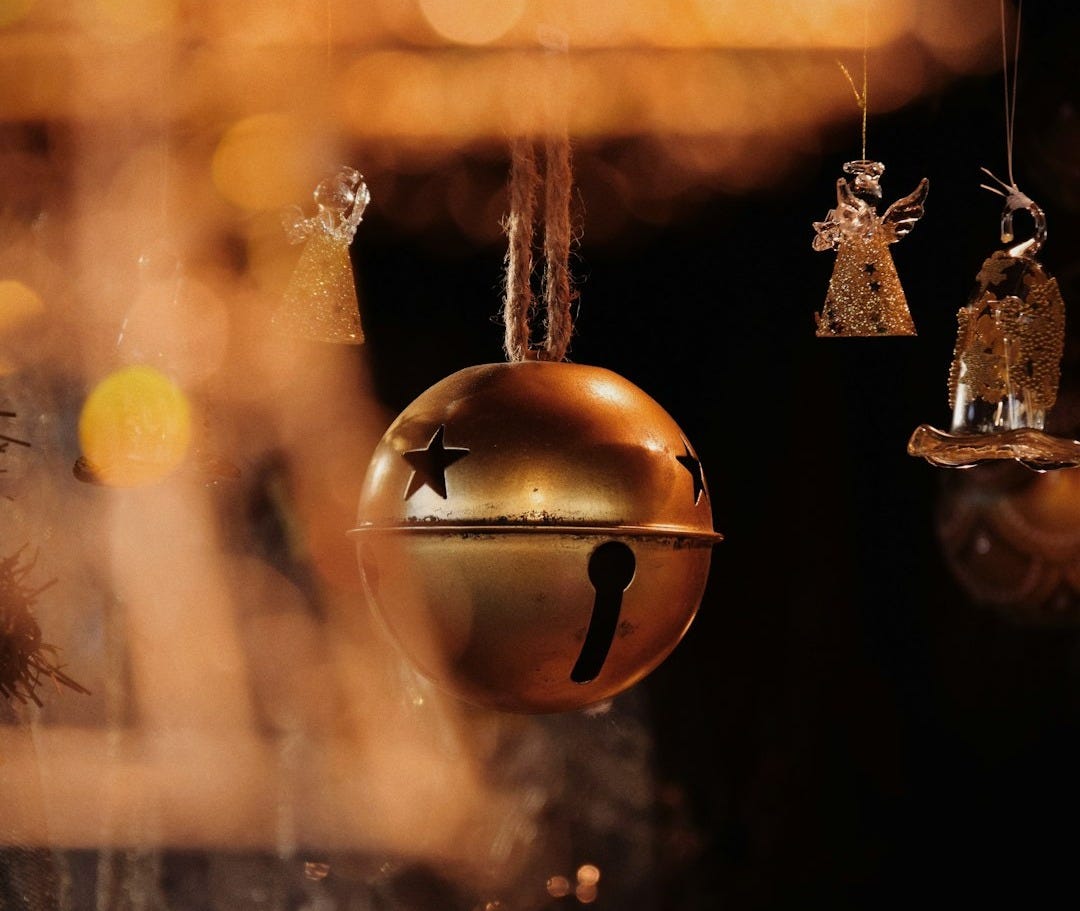 a group of ornaments hanging from a ceiling a group of ornaments hanging from a ceiling