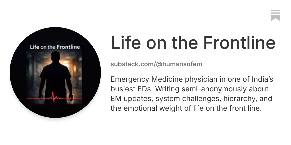 Life on the Frontline | Substack