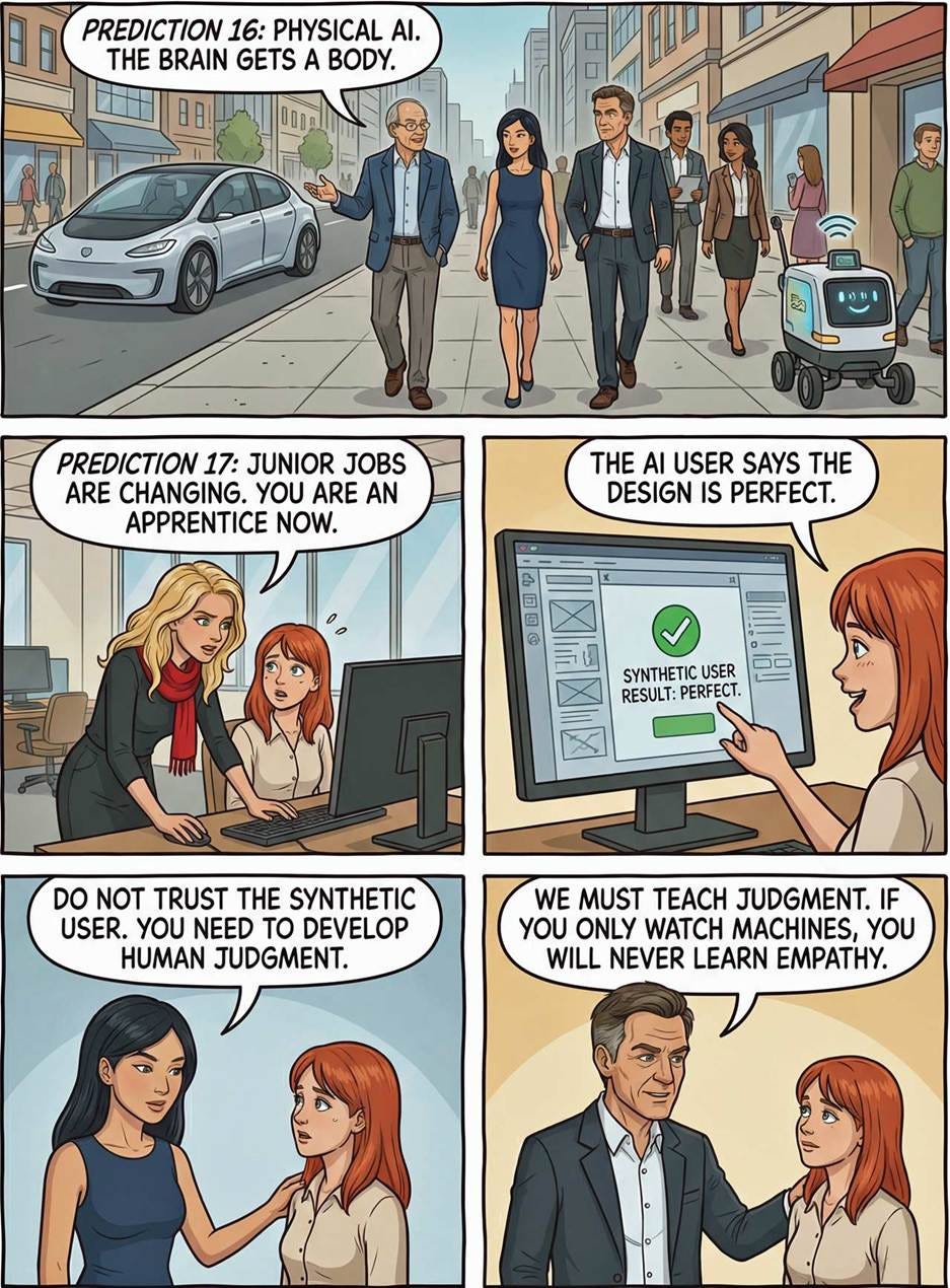 A comic strip of people talking

AI-generated content may be incorrect.