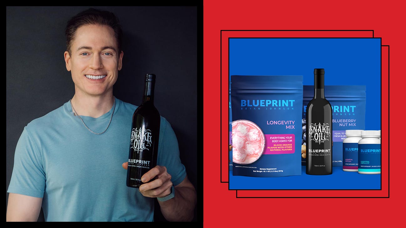 Bryan Johnson, Netflix's 'Don't Die' Subject, Sells Blueprint Protocol