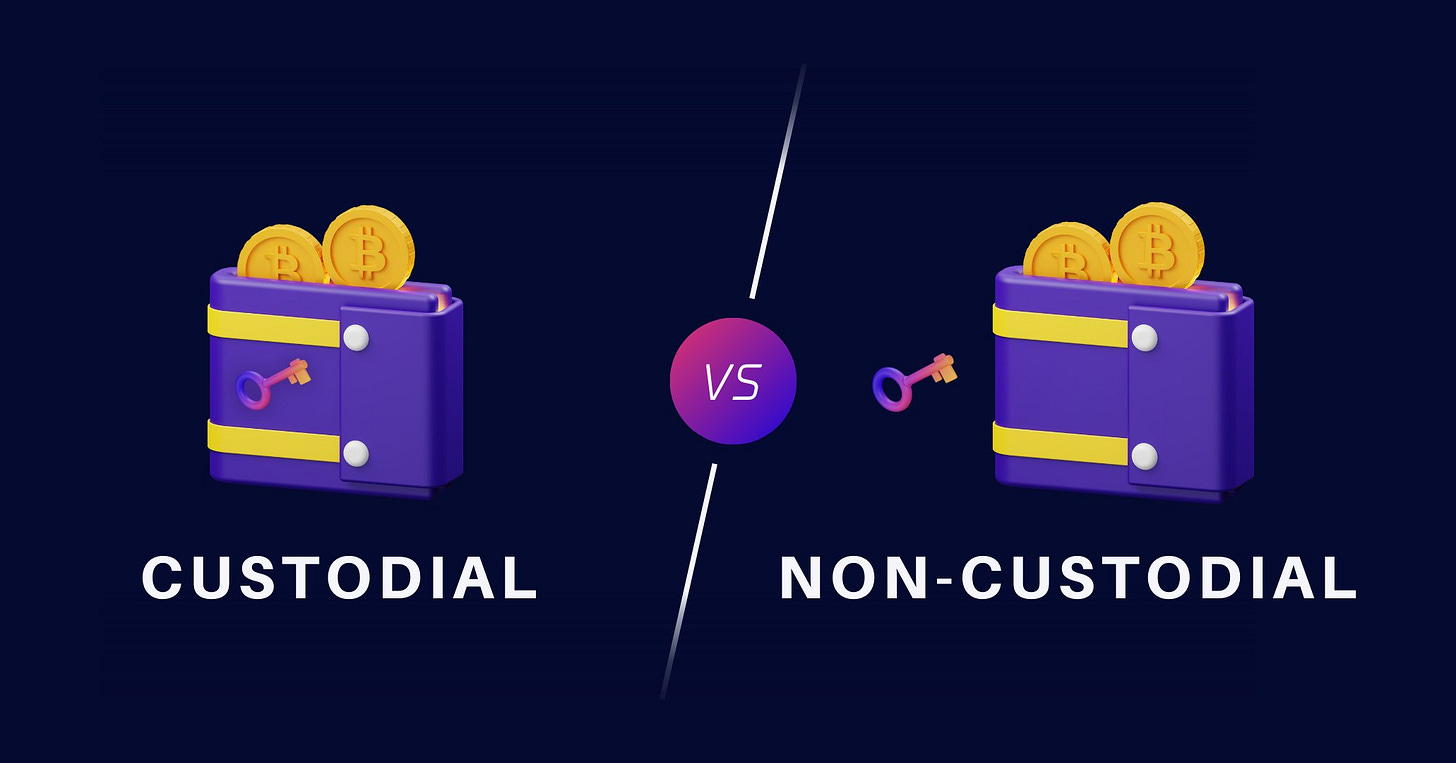 Custodial Vs Non-Custodial Crypto Wallets: What's the Difference? –  CoolWallet
