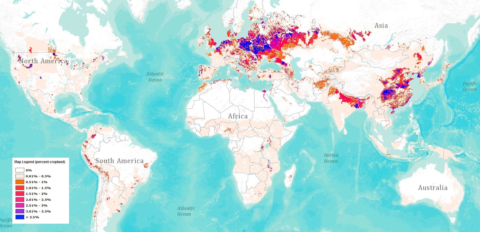 World Potato Cultivation Map Shows They're Not Just Grown Where You Think -  Brilliant Maps