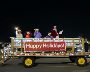 Edmonton Playgrounds Holiday Light ups and Santa Parades Kingsway Holiday Parade