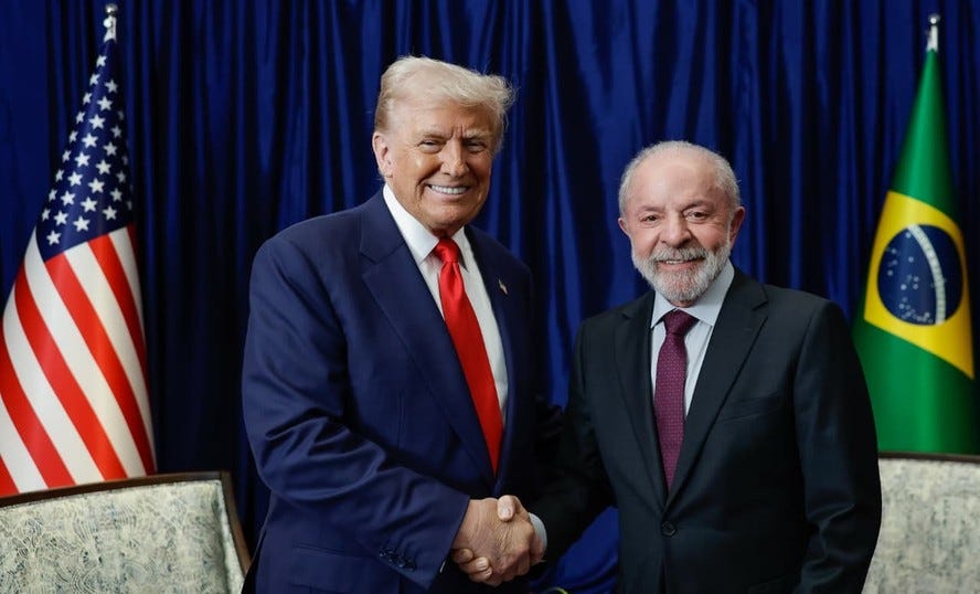 Trump parabeniza Lula e elogia 'vigor': saiba qual é a diferença de idade  entre os dois líderes Trump parabeniza Lula e elogia 'vigor': saiba qual é a diferença de idade  entre os dois líderes