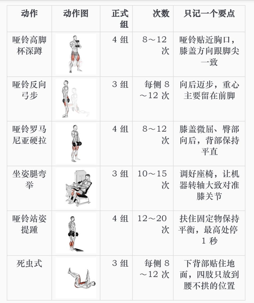 我让 Codex 制定了一套新手健身三分化计划 我让 Codex 制定了一套新手健身三分化计划