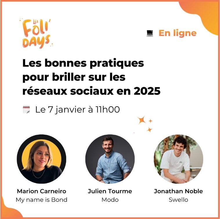 Webinaire le 7 janvier