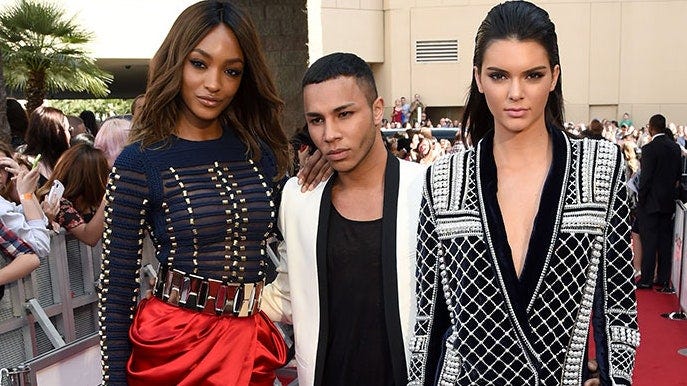 A New Look from the H&M x Balmain Collection | Teen Vogue