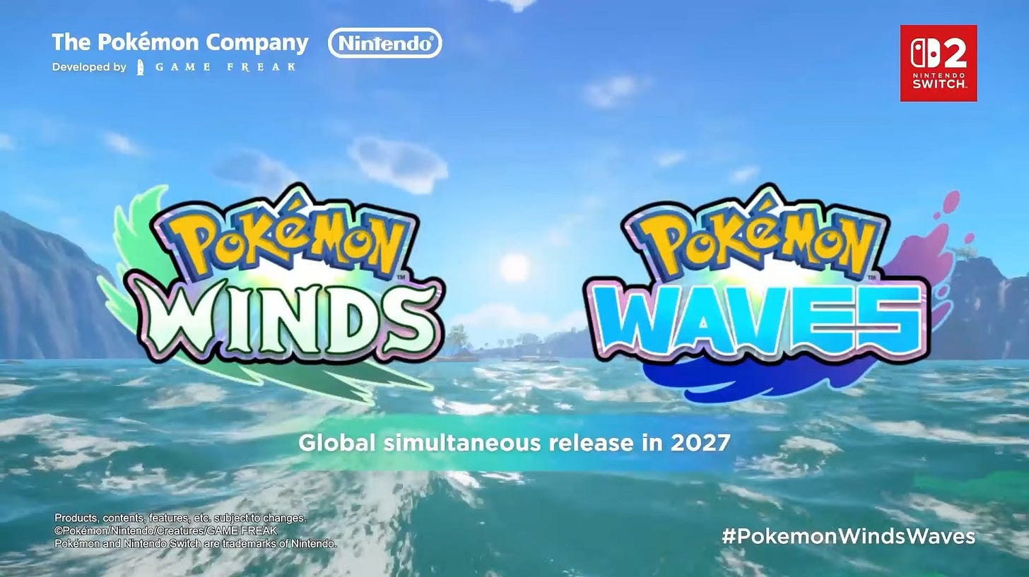 Pokémon Winds Wave Switch 2 Pokémon Winds Wave Switch 2