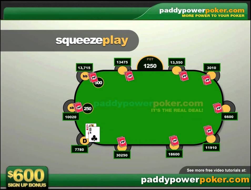 Squeeze play in poker - Dan Harrington
