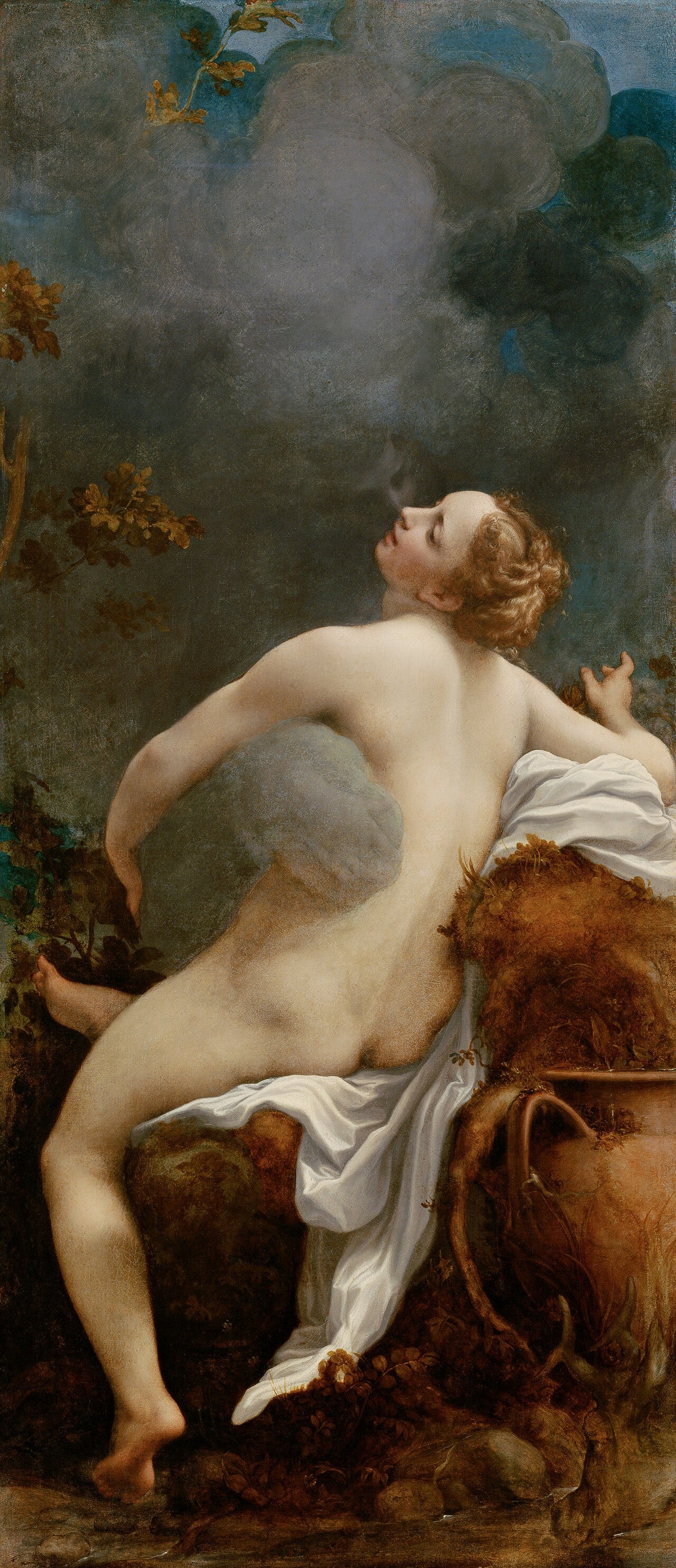 Correggio painting Jupiter and Io Correggio painting Jupiter and Io