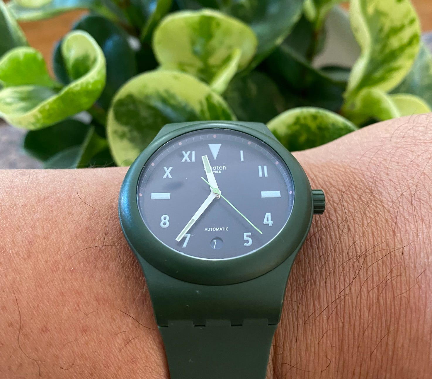 スウォッチ　システム５１　ホディンキー　カリフォルニアダイヤル　１９９０ SWATCH SISTEM51 HODINKEE GENERATION 1990 Watch | The Coolector