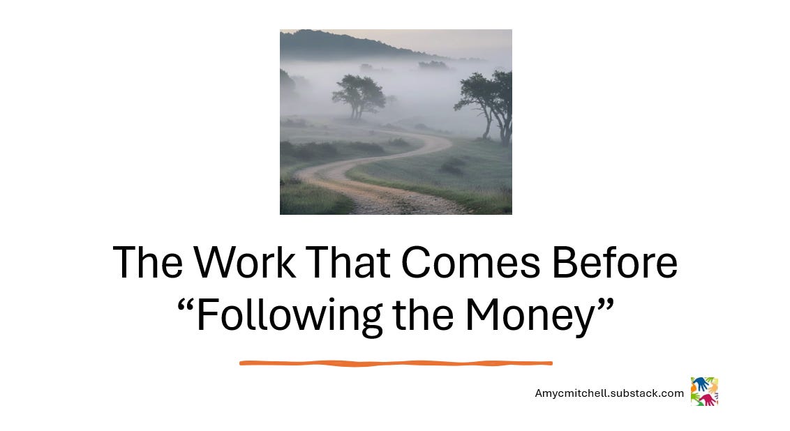 product manager moving ahead through fog