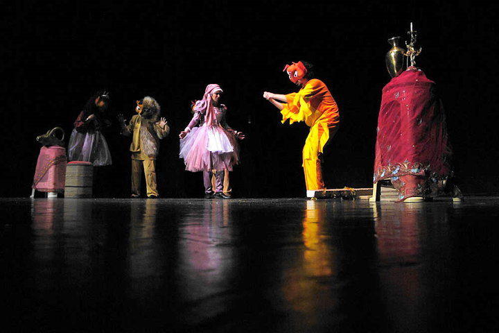 غول - دختر حاکم - شیرزاد - خانم دیو