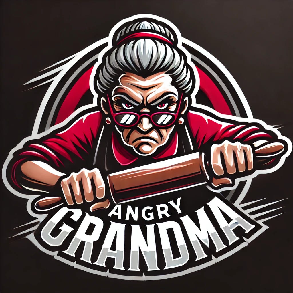 Seriously Angry Grandma