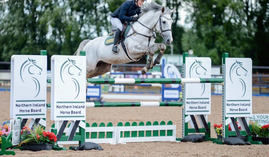 Summer show jumping at The Meadows