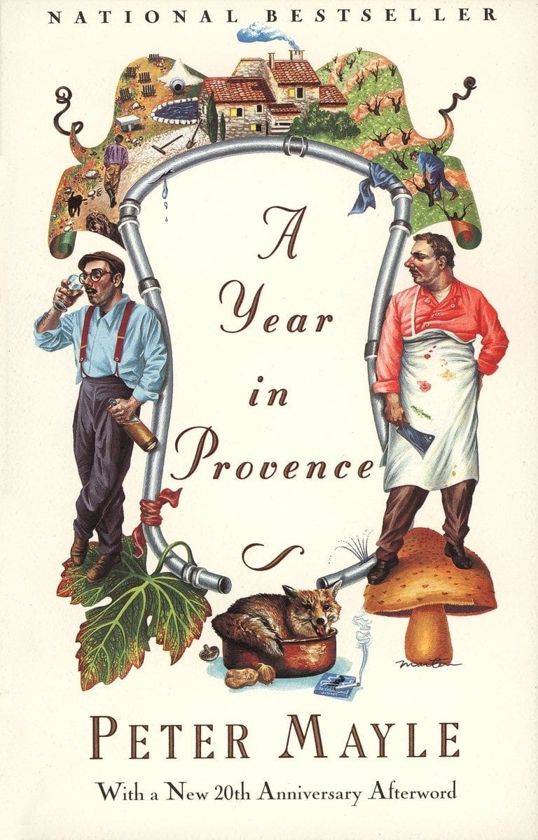 A Year in Provence bookcover A Year in Provence bookcover