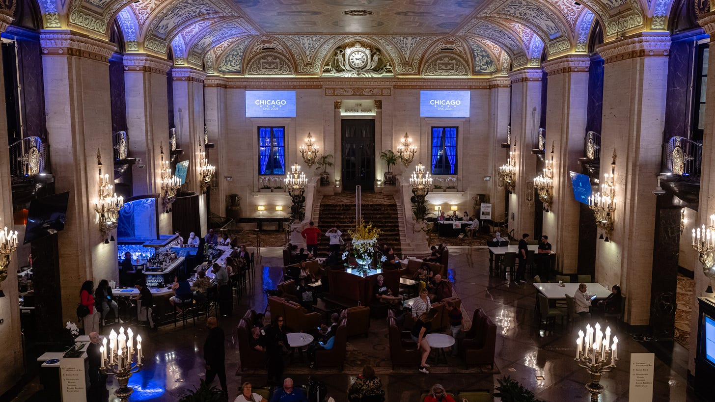 Inside the Democratic Schmoozefest, Where Hotel Lobbies Are 'Prime  Territory' - The New York Times