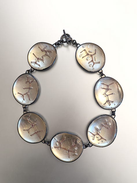 Jewellery by Giorgio VIgna, soon to go on show at Elisabetta Cipriani Gallery