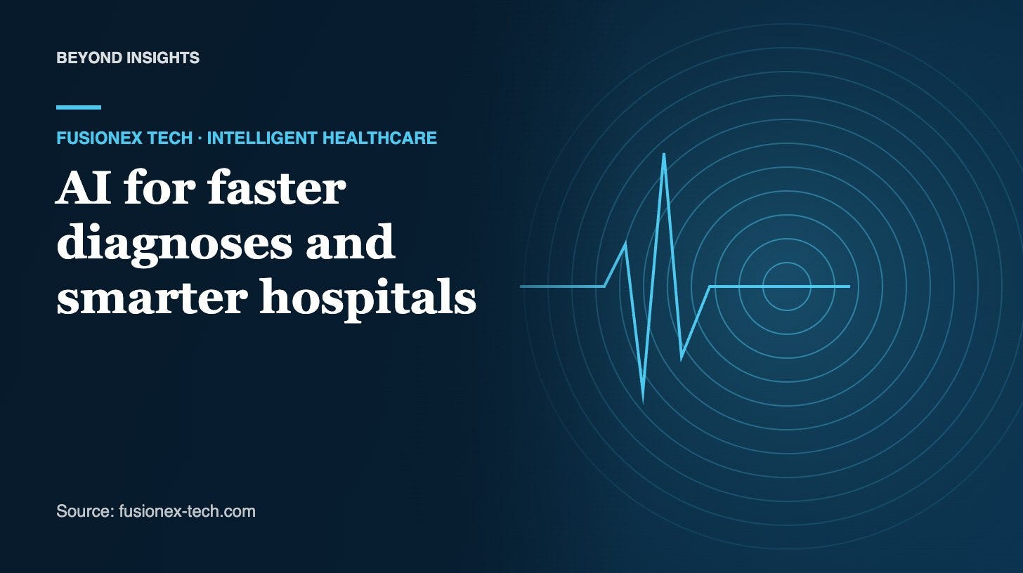Pulse line and concentric rings illustrating Fusionex Tech Intelligent Healthcare AI Pulse line and concentric rings illustrating Fusionex Tech Intelligent Healthcare AI