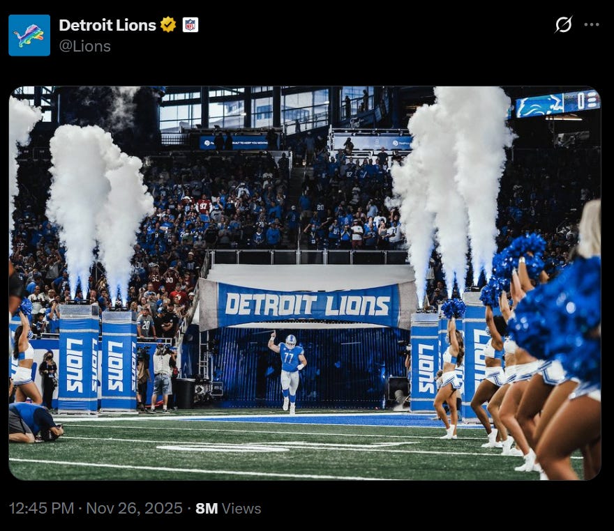 Detroit Lions official announcement of Frank Ragnow coming out of retirement