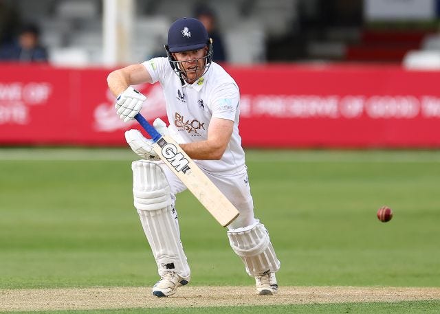 Ben Compton made a tidy start on his first Kent appearance