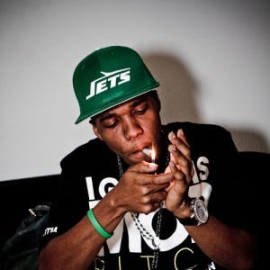 Rapper Curren$y aka Spitta