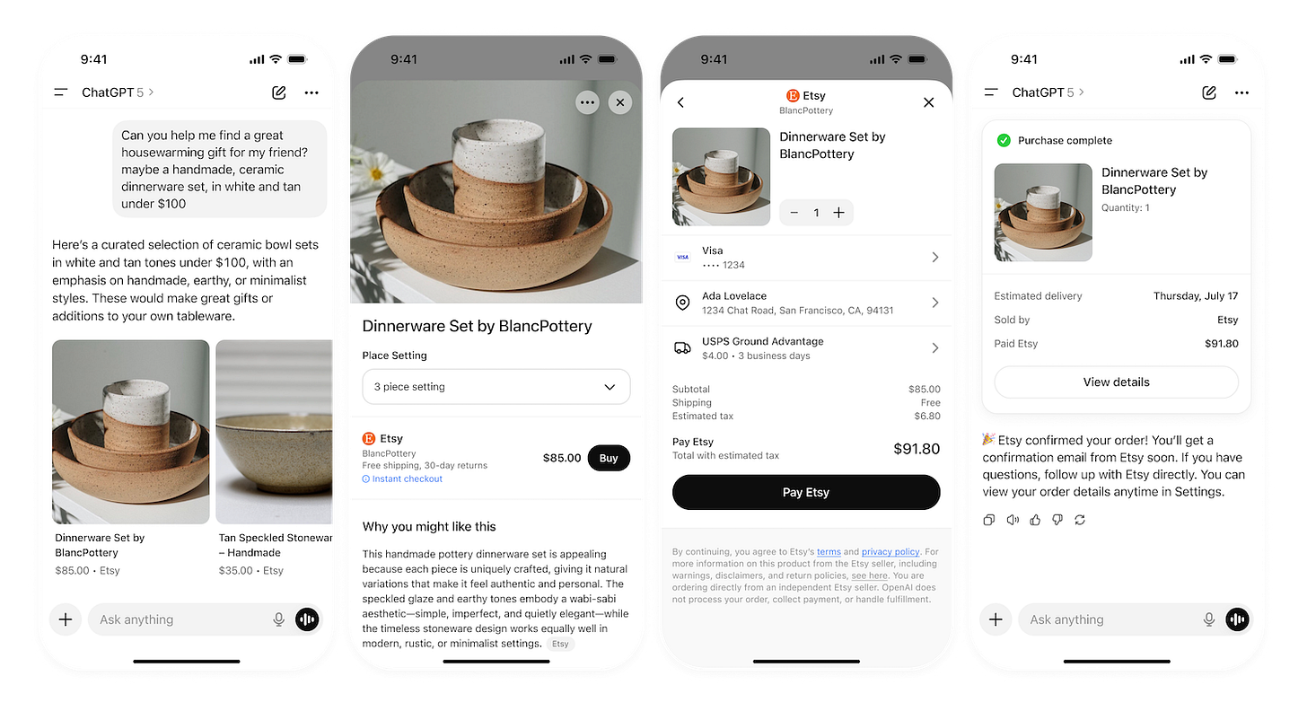 Agentic Commerce Protocol