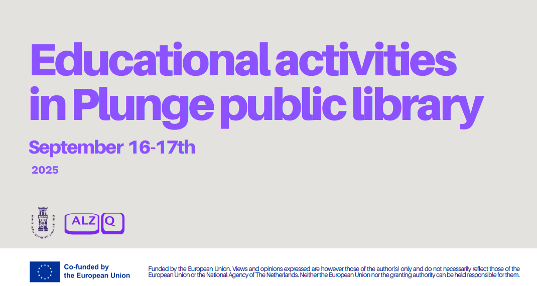 Presentation slide showing the title for the activities performed in Plunge between September 15th to 17th, 2025.