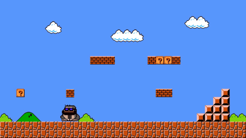 a video game with gm written on the bottom of the screen a video game with gm written on the bottom of the screen