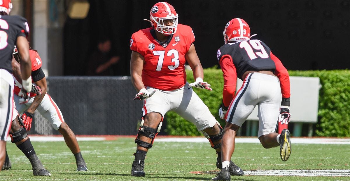 Xavier Truss, Georgia, Offensive Tackle