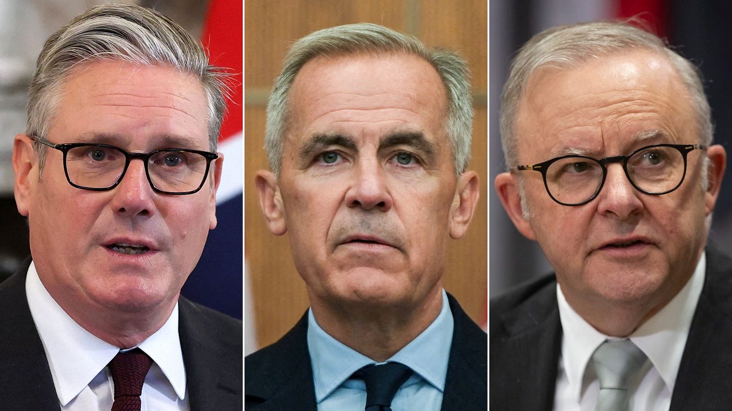 Britain, Canada and Australia formally recognize a Palestinian state, deepening IsraelтАЩs isolation Britain, Canada and Australia formally recognize a Palestinian state, deepening IsraelтАЩs isolation