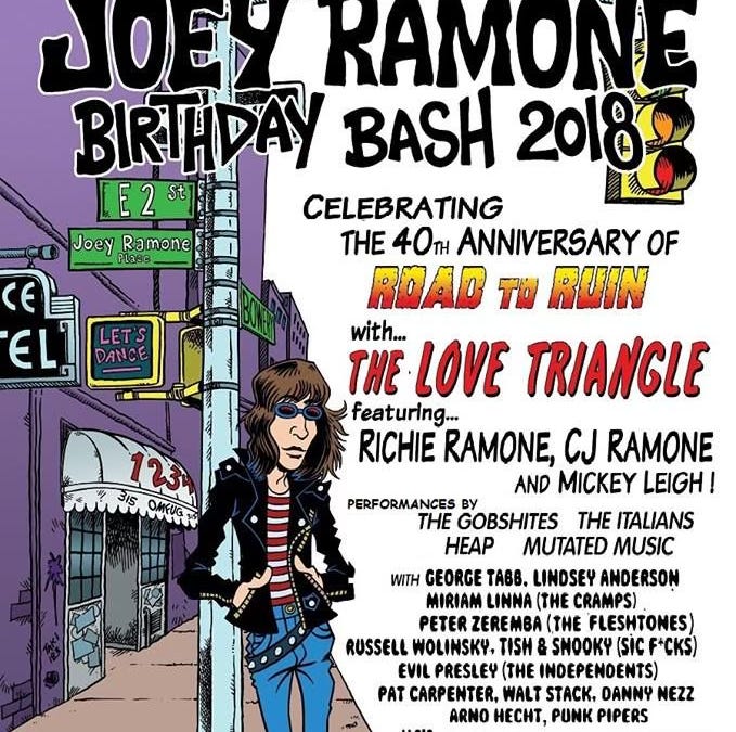 The 25th Anniversary Joey Ramone Birthday Bash! (Happening May 19