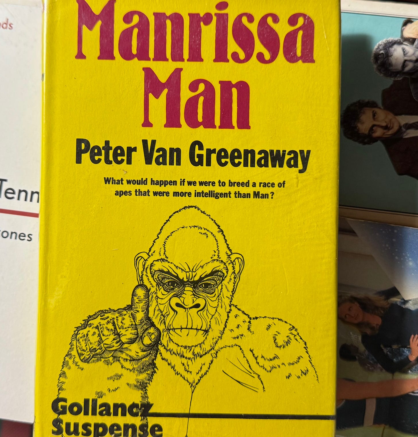cover of Manrissa Man by Peter van Greenaway