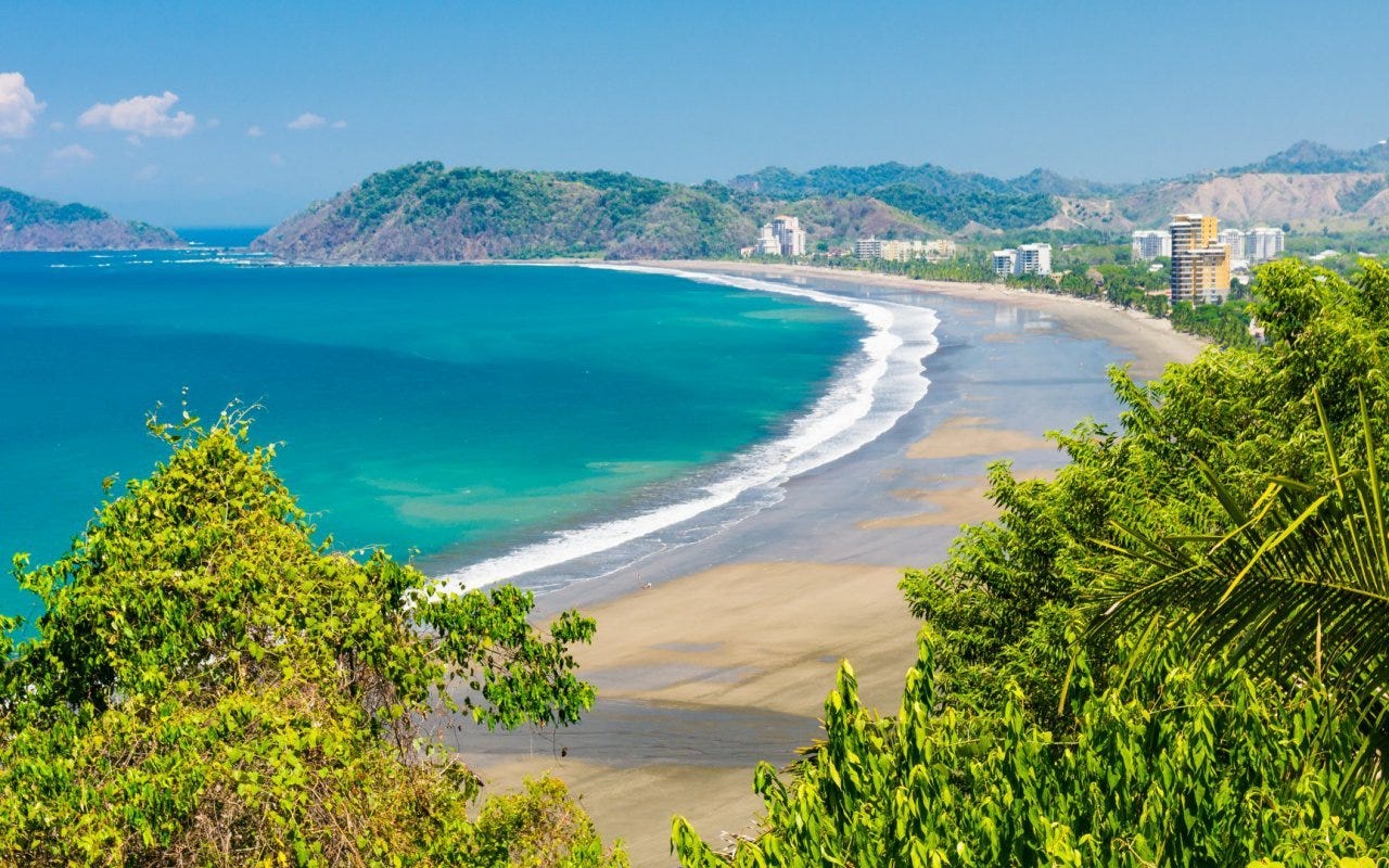 Paradise beaches in Costa rica Paradise beaches in Costa rica